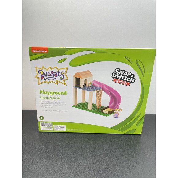 Nickelodeon ~Rugrats Reptar Wagon&Playground Construction Set  48,35 Pcs - Picture 8 of 12